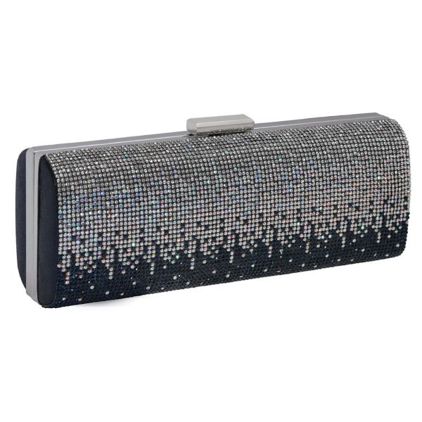 Immagine di BORSA ANNA BELLA DONNA POCHETTE CERIMONIA B1410 BLU