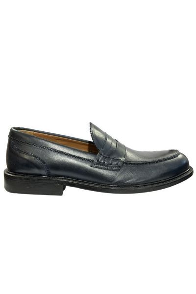 Picture of SCARPE BARBATI UOMO SHOES MOCASSINO SC-B036CRU 521 BLU