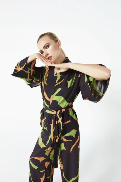 Immagine di . GIACCA NENETTE KIMONO CON FUSCIACCA DONNA VICE FANTASIA
