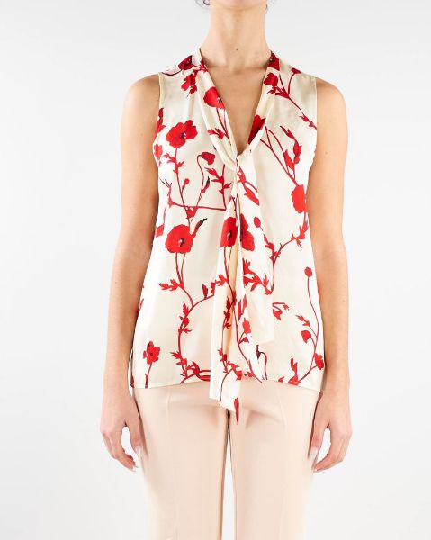 Immagine di . BLUSA NENETTE TOP DONNA FIORE. FANTASIA