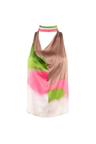 Immagine di . BLUSA NENETTE DONNA FLORIDA. FANTASIA FUXIA