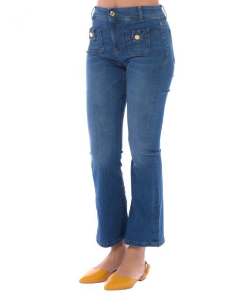 Immagine di . JEANS  NENETTE DONNA SAETTA BLU DENIM
