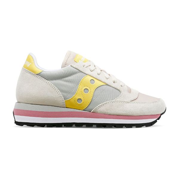Immagine di SCARPE SNEAKER SHOES SAUCONY DONNA JAZZ TRIPLE S60530-31 GRIGIO/GIALLO