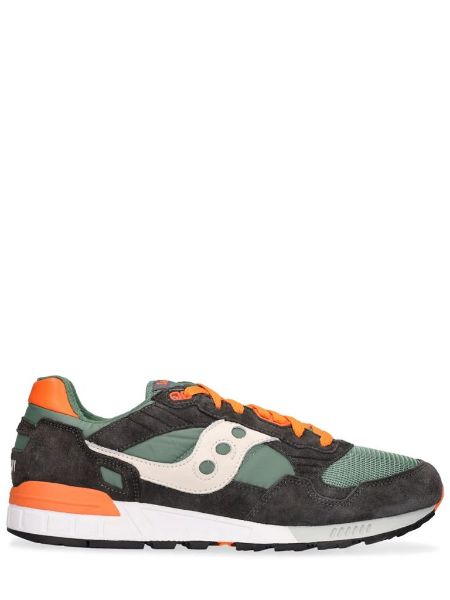 Immagine di SCARPE SAUCONY UOMO SNEAKER SHOES ART.  S70768-1 VERDE/ARANCIO