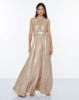 Immagine di ABITO LUNGO CON SCHIENA GLITTERATA ACCESS FASHION DONNA ART. 3366-402 ORO