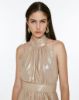 Immagine di ABITO LUNGO CON SCHIENA GLITTERATA ACCESS FASHION DONNA ART. 3366-402 ORO