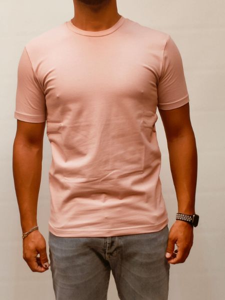 Picture of . T-SHIRT DANIELE ALESSANDRINI UOMO M9388A33NO4300 ROSA