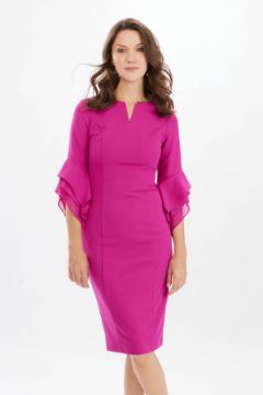 Visualizza i dettagli per . A/I 2023 ABITO DONNA JOSEPH RIBKOFF 233771 FUXIA  Immagine di . A/I 2023 ABITO DONNA JOSEPH RIBKOFF 233771 FUXIA