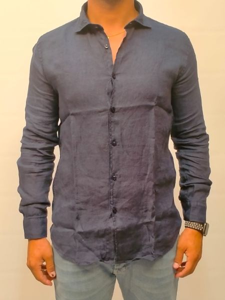 Immagine di . CAMICIA DIKTAT UOMO DK47401 BLU