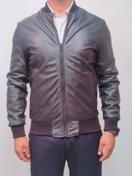 Immagine di GIUBBINO DANIELE ALESSANDRINI UOMO I92014300 IN PELLE BLU