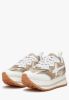 Bild von SCARPE W6YZ DONNA SNEAKERS IN PELLE E TESSUTO TECNICO RAYA-W.05 BIANCO/PLATINO