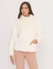 Immagine di . ECOPELLICCIA NENETTE DONNA  PALMA2 AVORIO