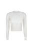 Immagine di . MAGLIA NENETTE DONNA CON STRASS MAGGIOLINO PANNA