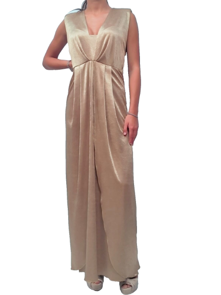 Immagine di . ABITO NENETTE  LUNGO DONNA AMAL ORO
