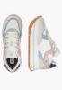 Immagine di SCARPE W6YZ DONNA SNEAKERS IN SUEDE E TESSUTO TECNICO DEVA-1N74 BIANCO/BEIGE/CELESTE