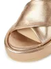 Immagine di SANDALI PALOMA BARCELO' DONNA 100% Pelle BASIMA-METAL ORO 