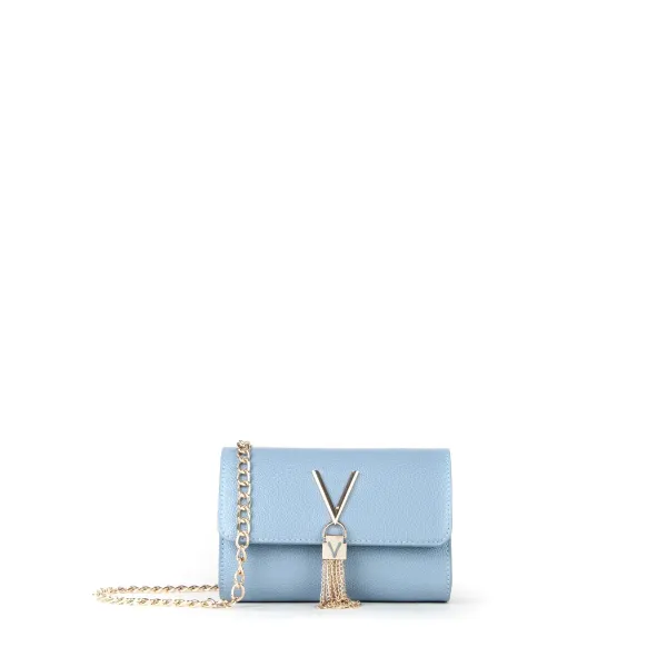 Immagine di BORSA VALENTINO POCHETTE DIVINA BY MARIO VALENTINO DONNA VBS1R403G- AZZURRO