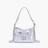 Immagine di BORSA LA CARRIE DONNA  SHINY A SPALLA 141P-FS-261-LAM ARGENTO P/E 2024
