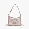 Immagine di BORSA LA CARRIE DONNA  SHINY A SPALLA 141P-FS-261-LAM ORO P/E 2024