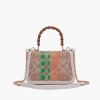 Immagine di BORSA LA CARRIE DONNA A MANO 141P-GA-100-JAL FANTASIA AVORIO P/E 2024