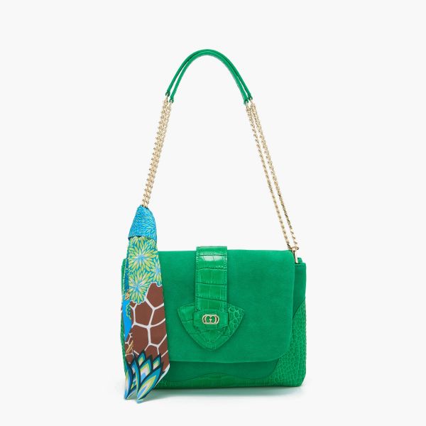 Immagine di BORSA LA CARRIE DONNA A SPALLA 141P-IA-120-SUC VERDE P/E 2024