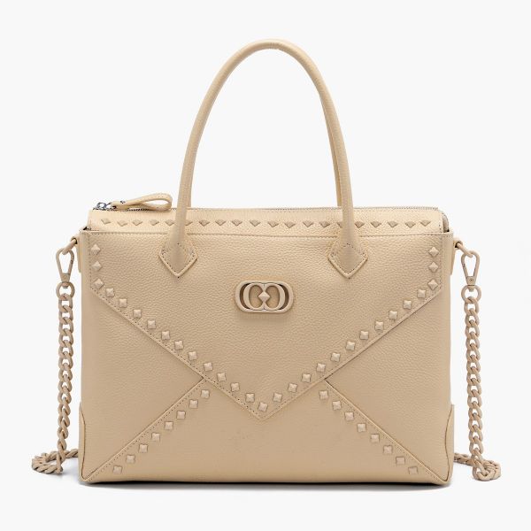 Immagine di BORSA LA CARRIE DONNA FRIVOLOUS A MANO 141P-LB-281-TBL BEIGE P/E 2024