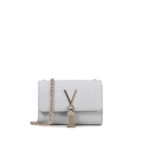 Immagine di BORSA VALENTINO POCHETTE DIVINA BY MARIO VALENTINO DONNA VBS1IJ03- PLATINO
