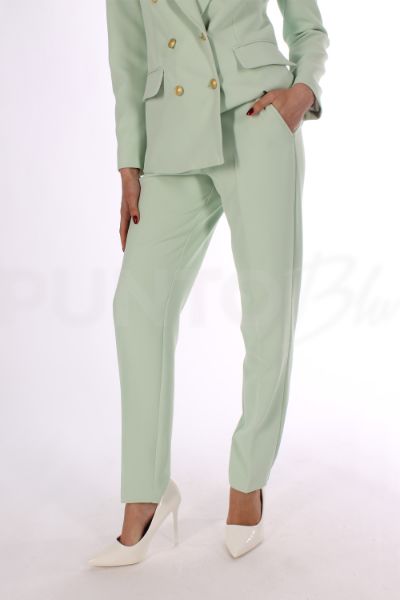 Immagine di . PANTALONE NENETTE DONNA IN CADY EDDA24 VERDE