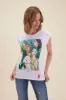Immagine di . MAGLIA T-SHIRT DONNA NENETTE DISY BIANCO