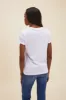 Immagine di . MAGLIA T-SHIRT DONNA NENETTE DOK BIANCO