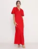 Immagine di . ABITO NENETTE DONNA ARES IN VISCOSA ROSSO