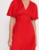 Immagine di . ABITO NENETTE DONNA ARES IN VISCOSA ROSSO