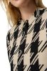 Immagine di . GIACCA JOSEPH RIBKOFF DONNA 234914 NERO BEIGE  A/I 2023